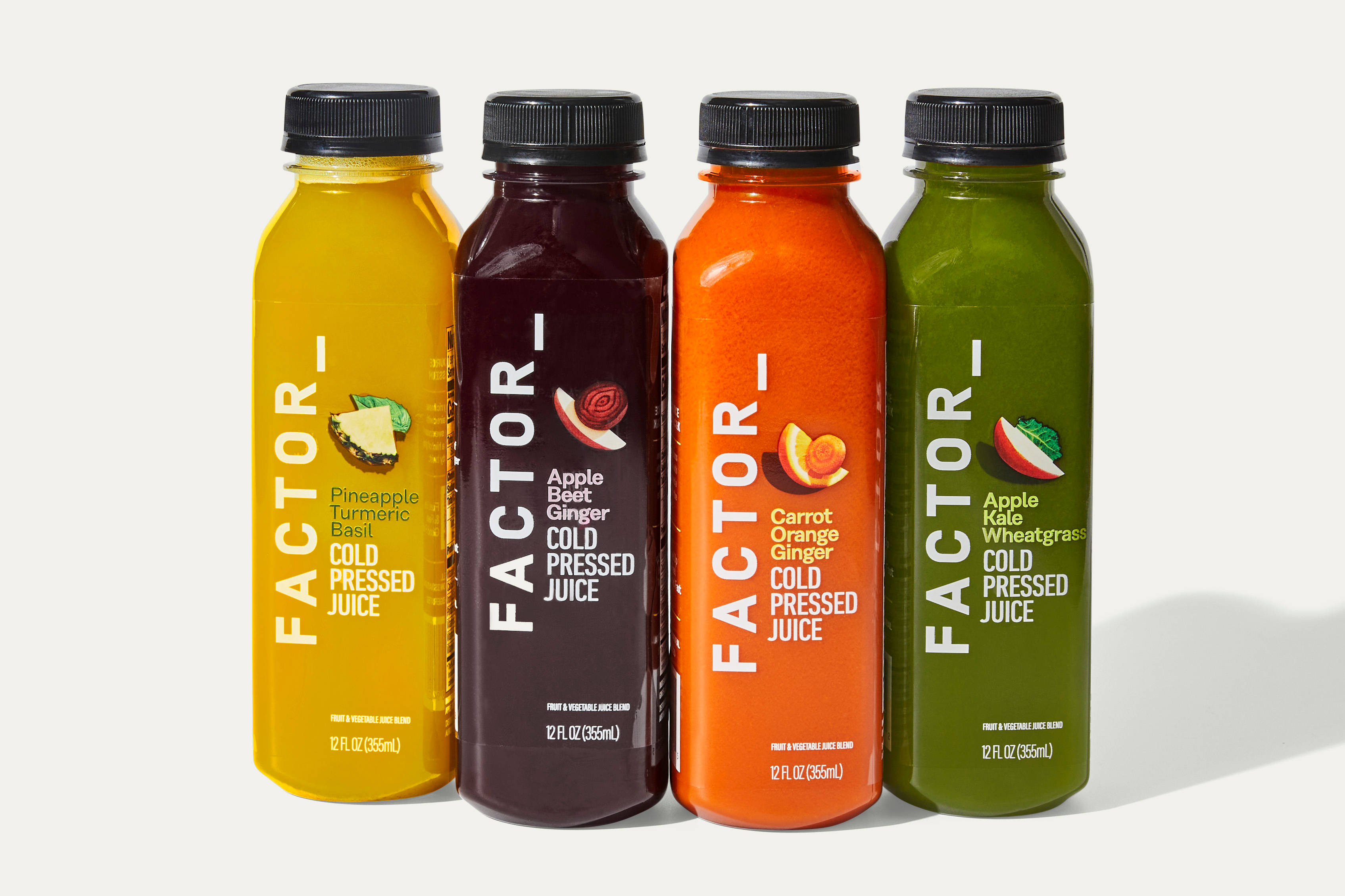 Signature Juice Variety Pack 4 Nutritious Flavors | 4 Juices | Factor