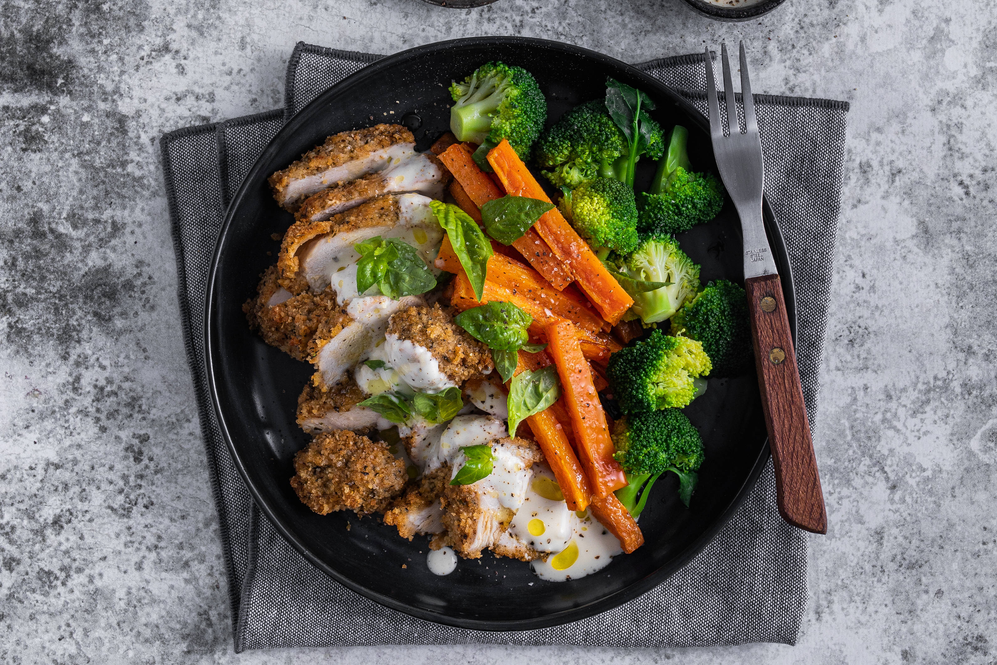 FUEL'D Chicken Kyiv & Chips (428g) | youfoodz