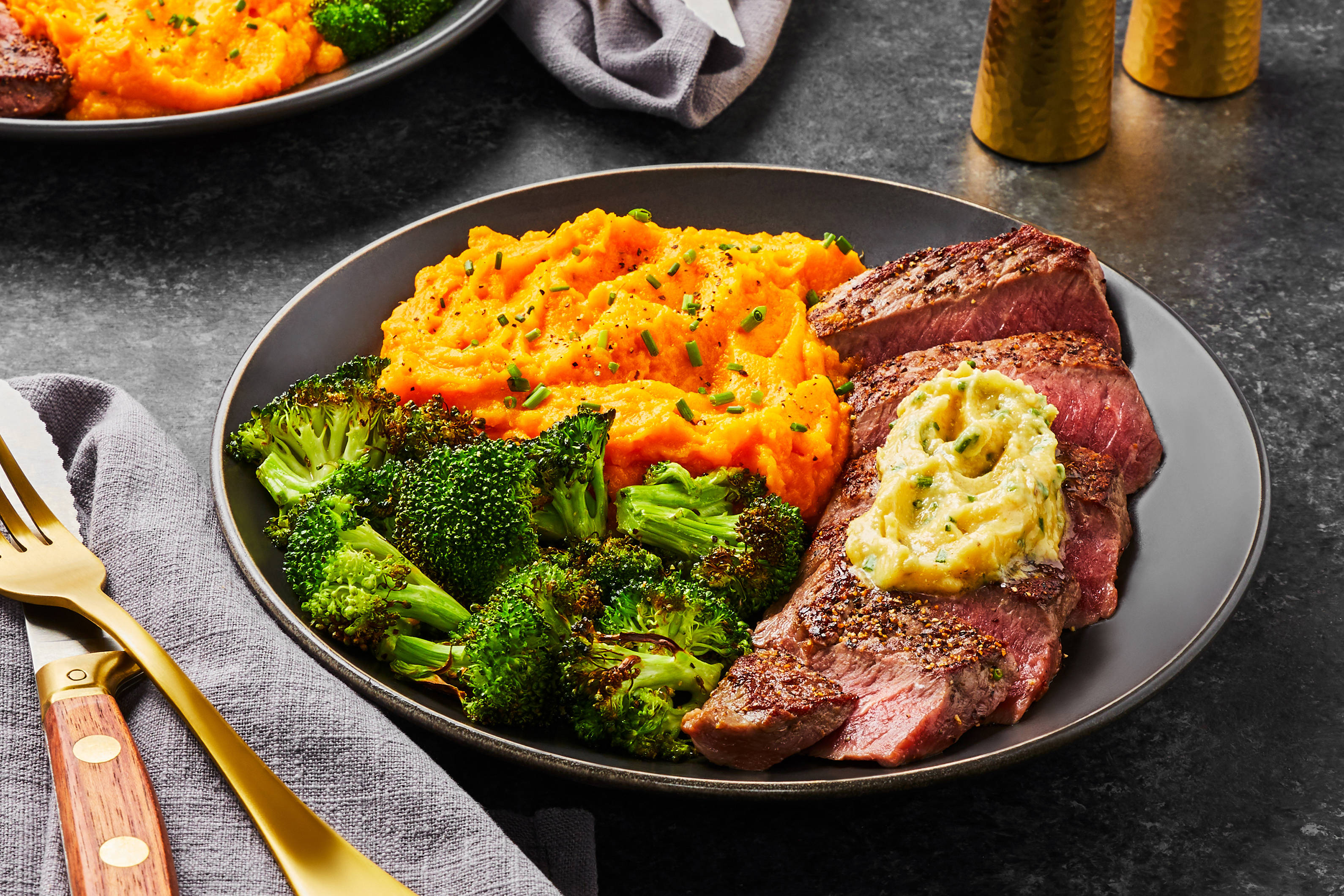 Garlic Butter Top Loin Steak Grill Garlic Butter How To Fry Top