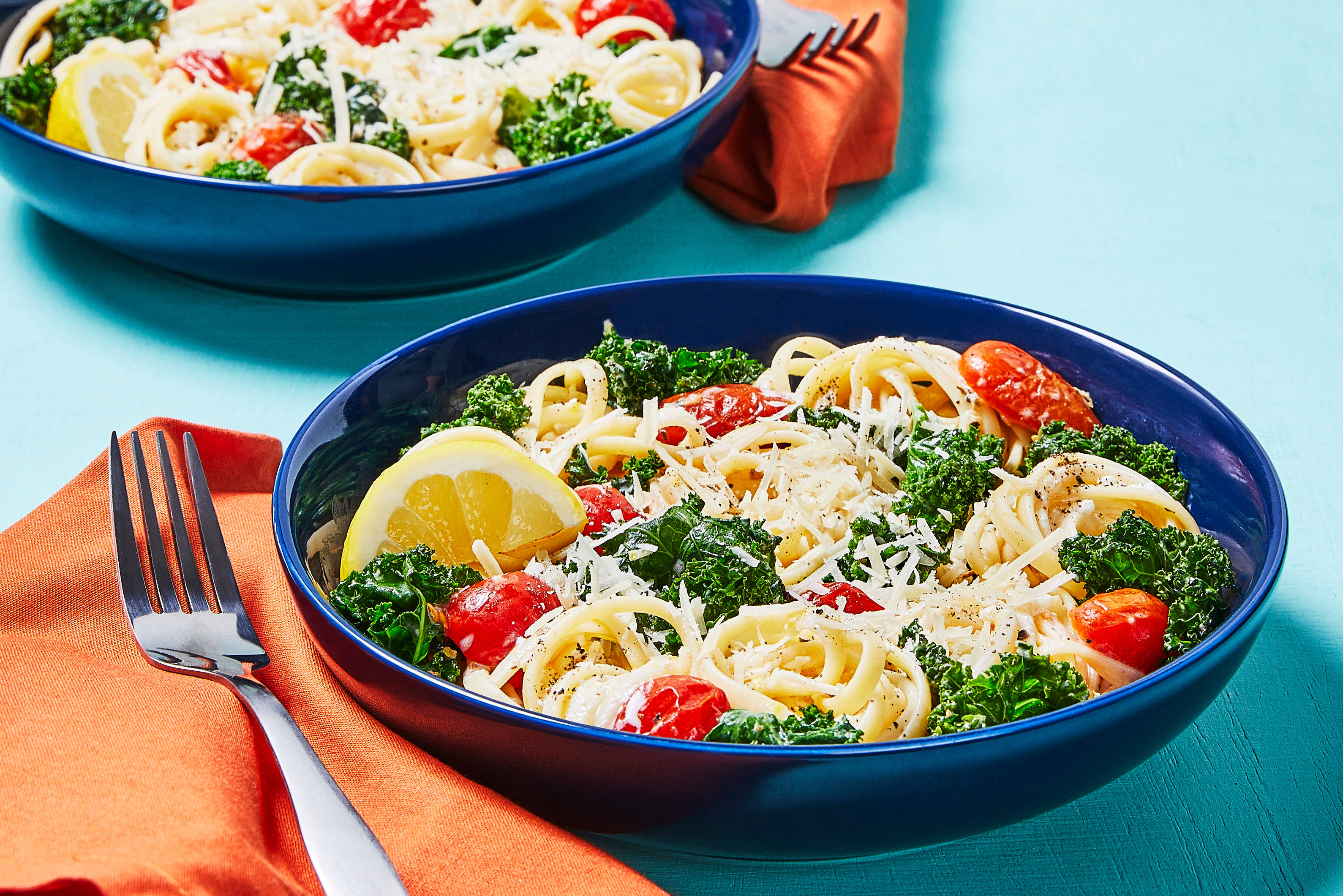 Burst Tomato & Chicken Linguine