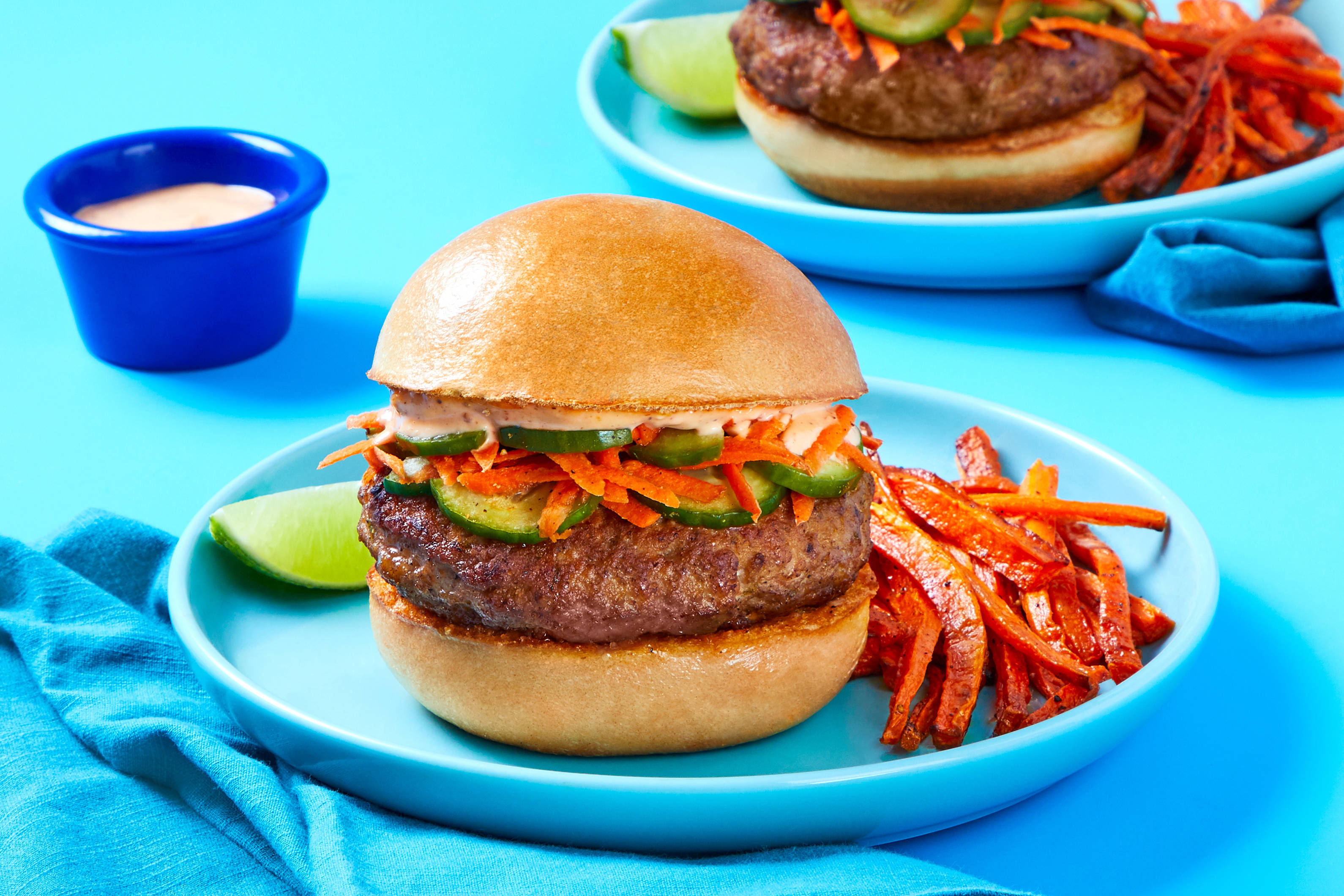 Banh Mi-Style Pork Burgers