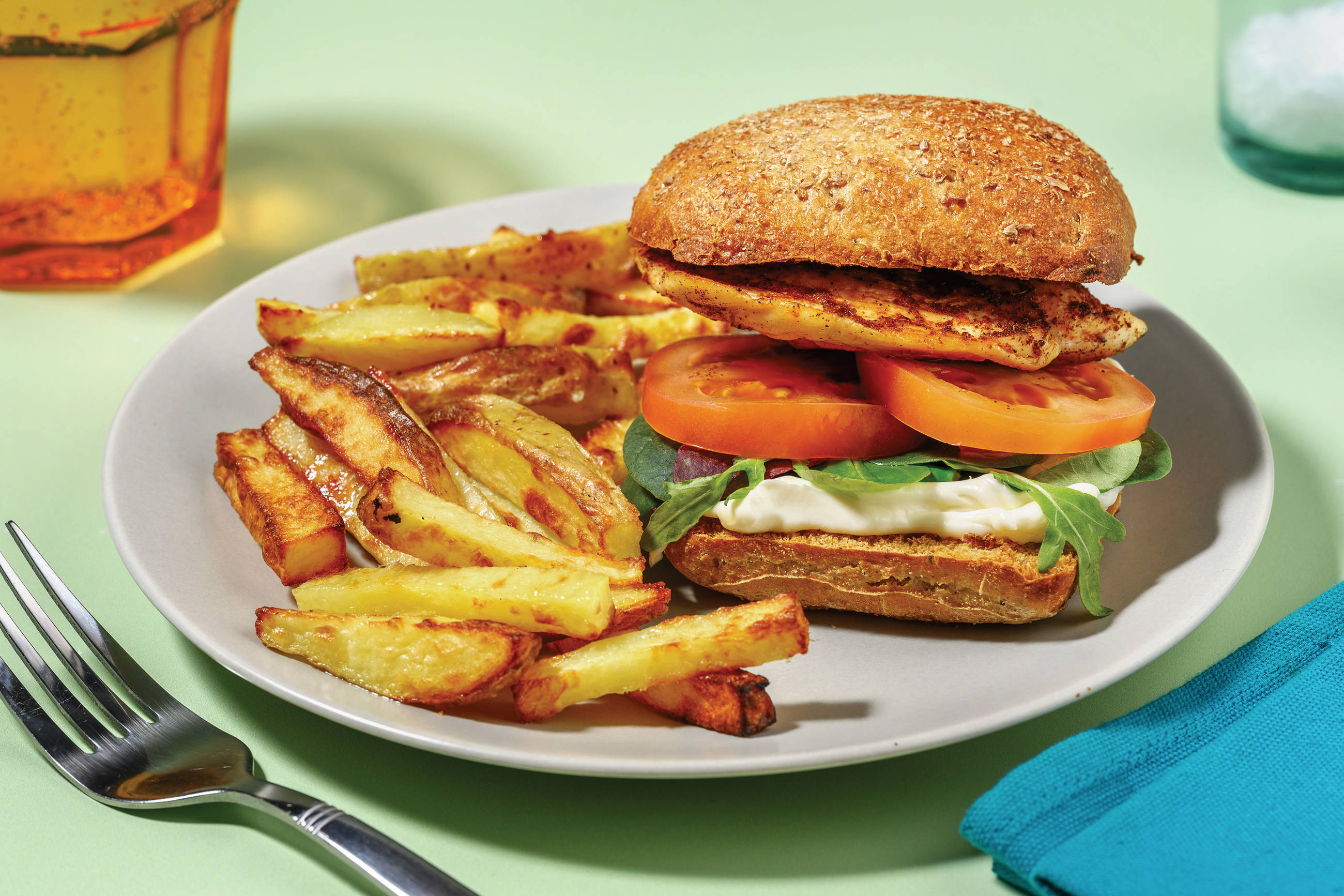 Easy Chicken Burger