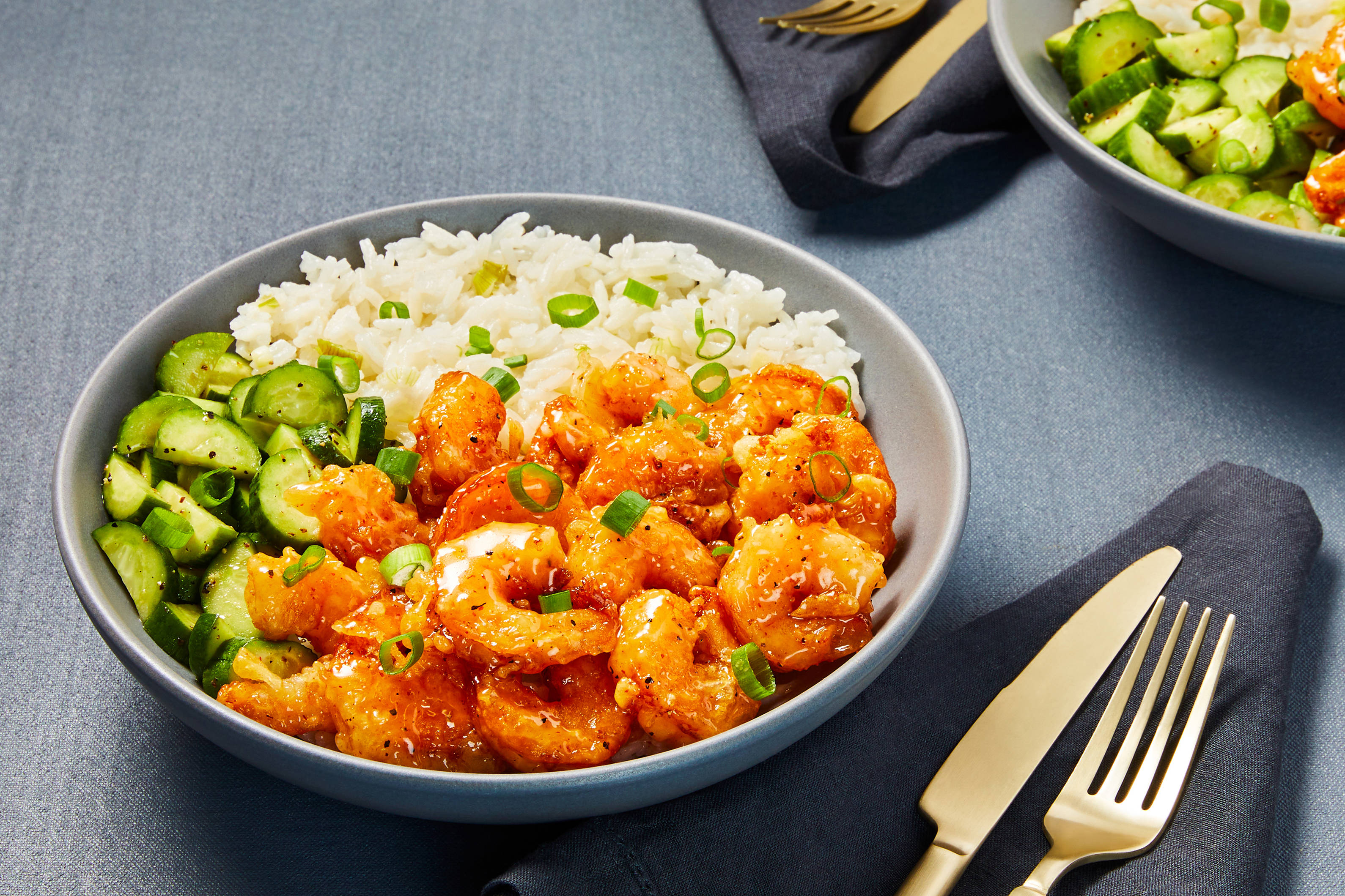 Spicy Honey-Butter Shrimp