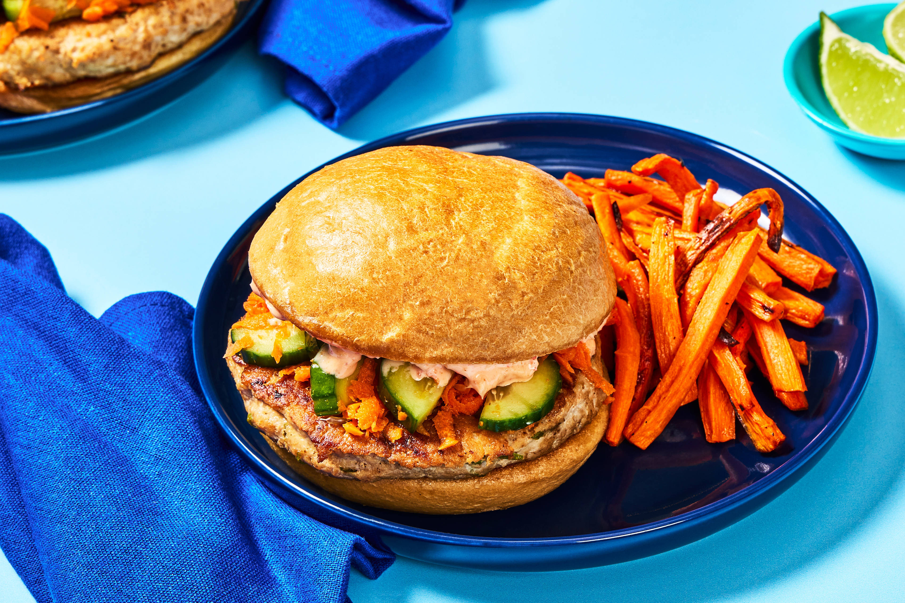 Banh Mi-Style Pork Burgers