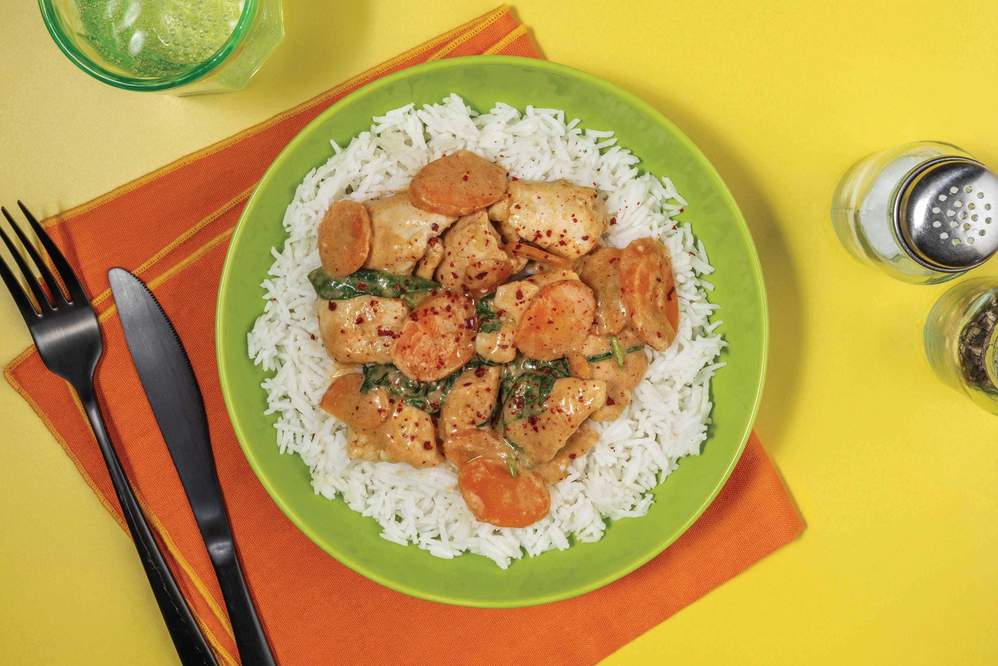 Jamaican Coconut Double Chicken Curry