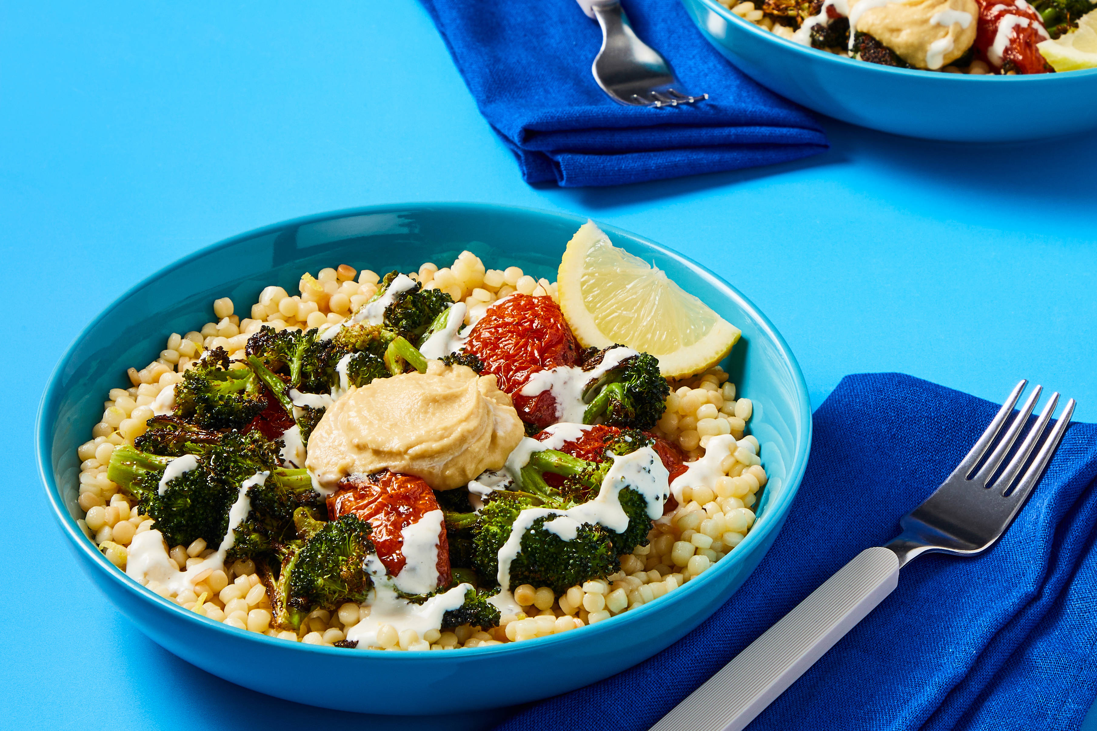 Turkish-Spiced Roasted Veggie Couscous Bowls