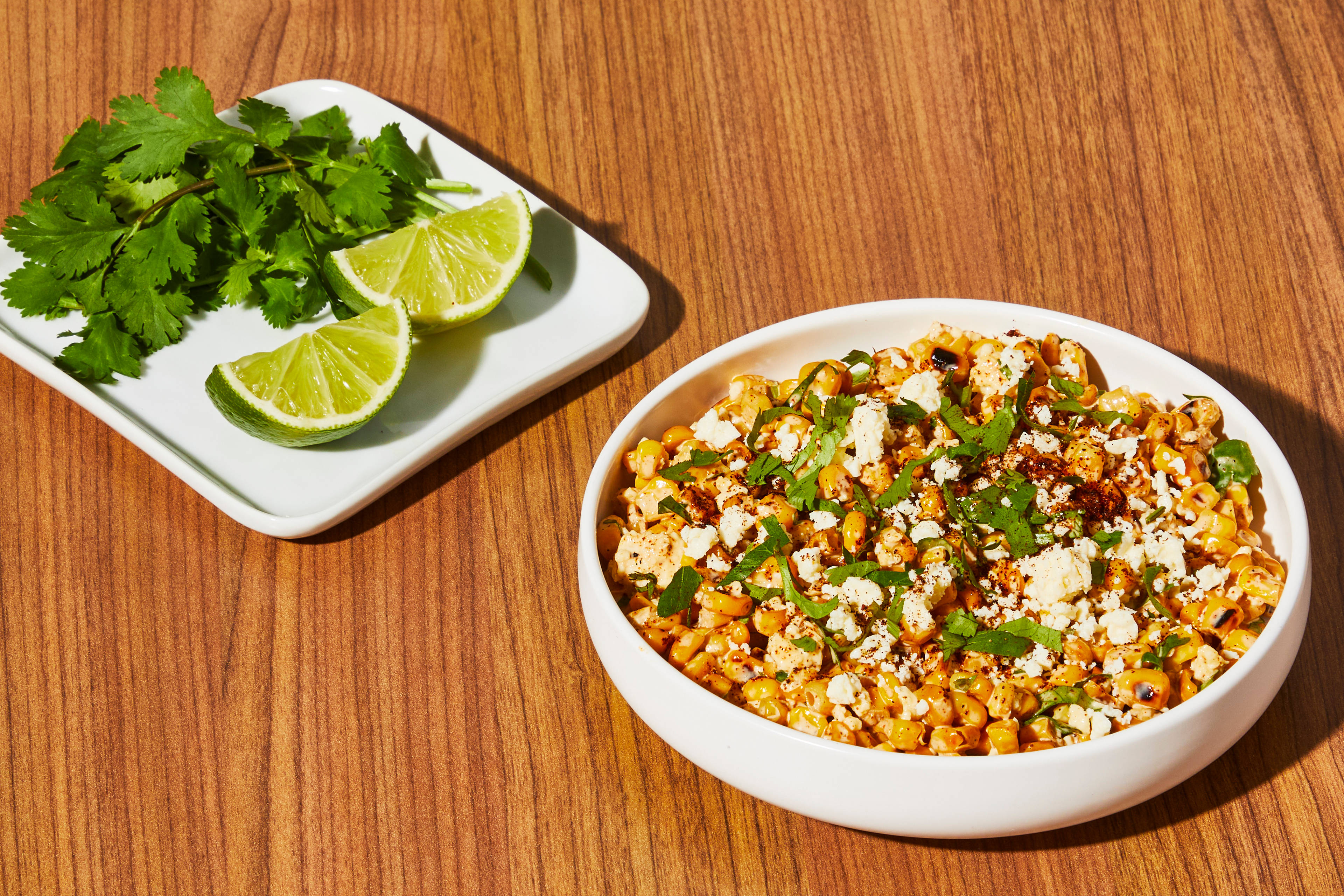 Esquites Charred Corn Salad