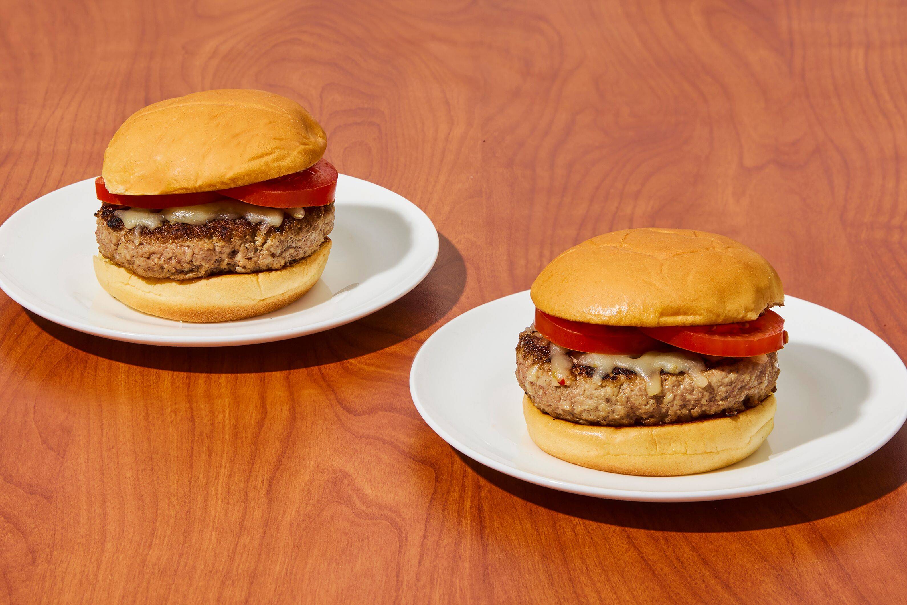 Monterey Jack Pork Cheeseburgers