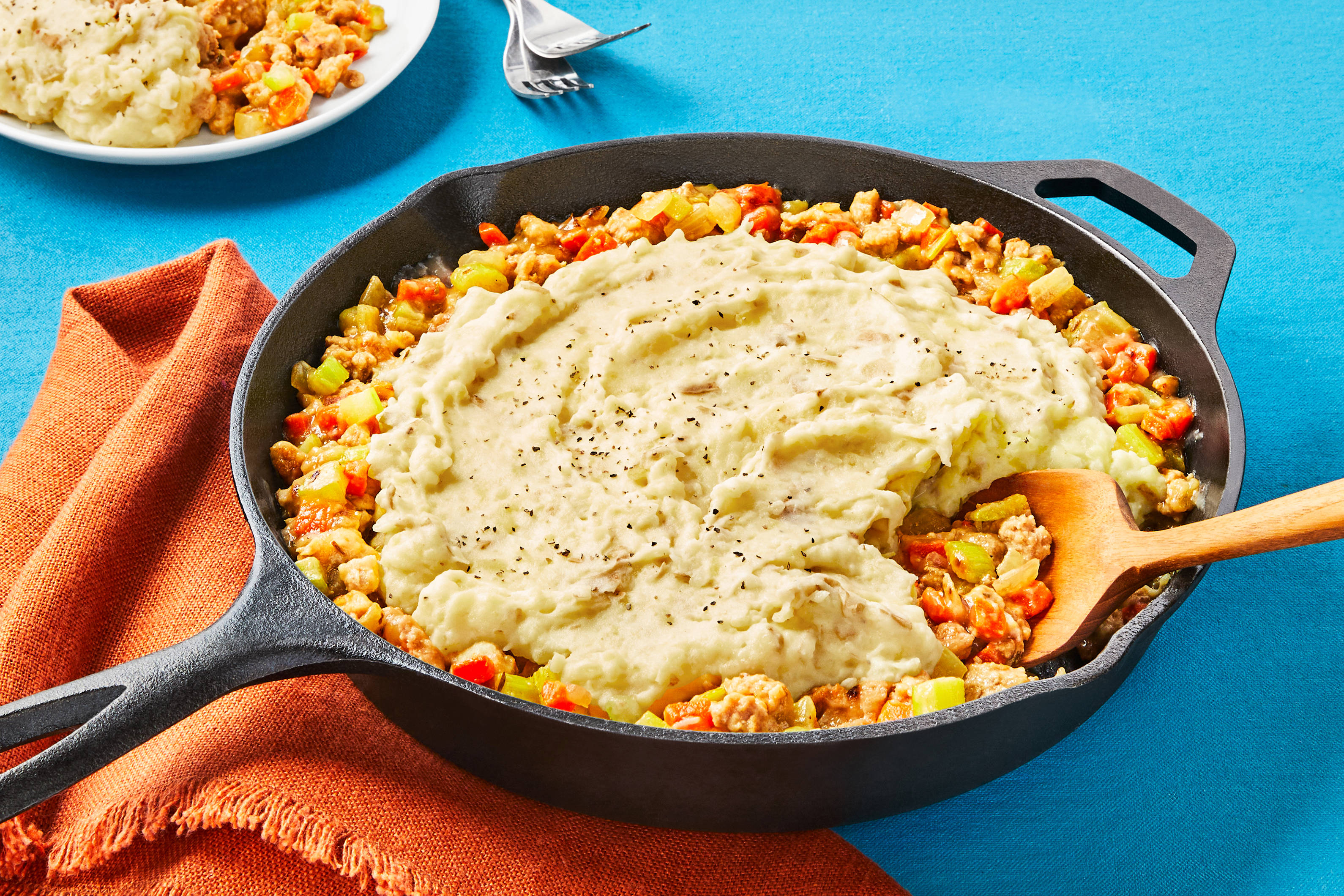 Garlic & Herb Beef Shepherd’s Pie
