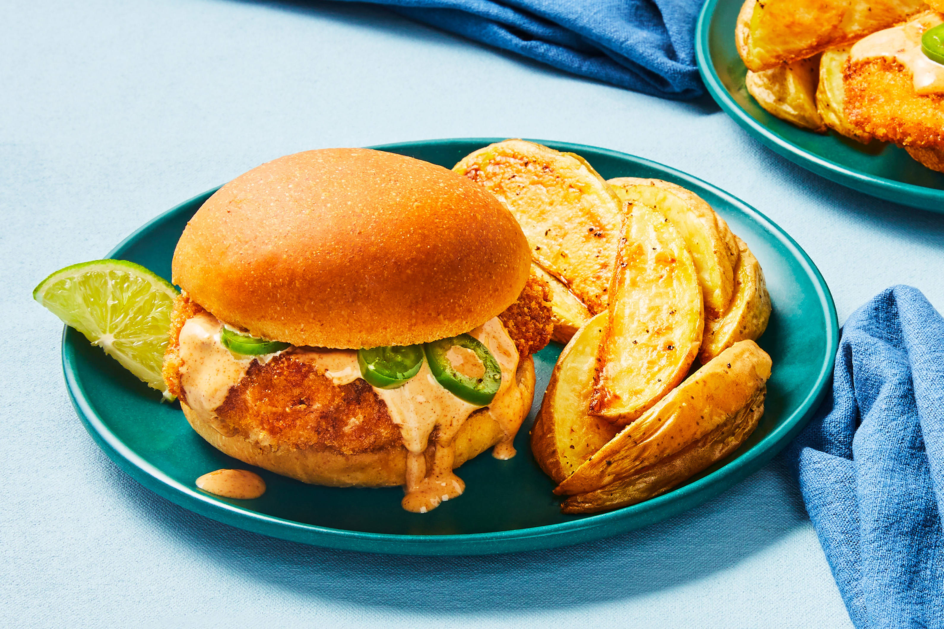 Crispy Southwest Chicken & Bacon Sandwiches