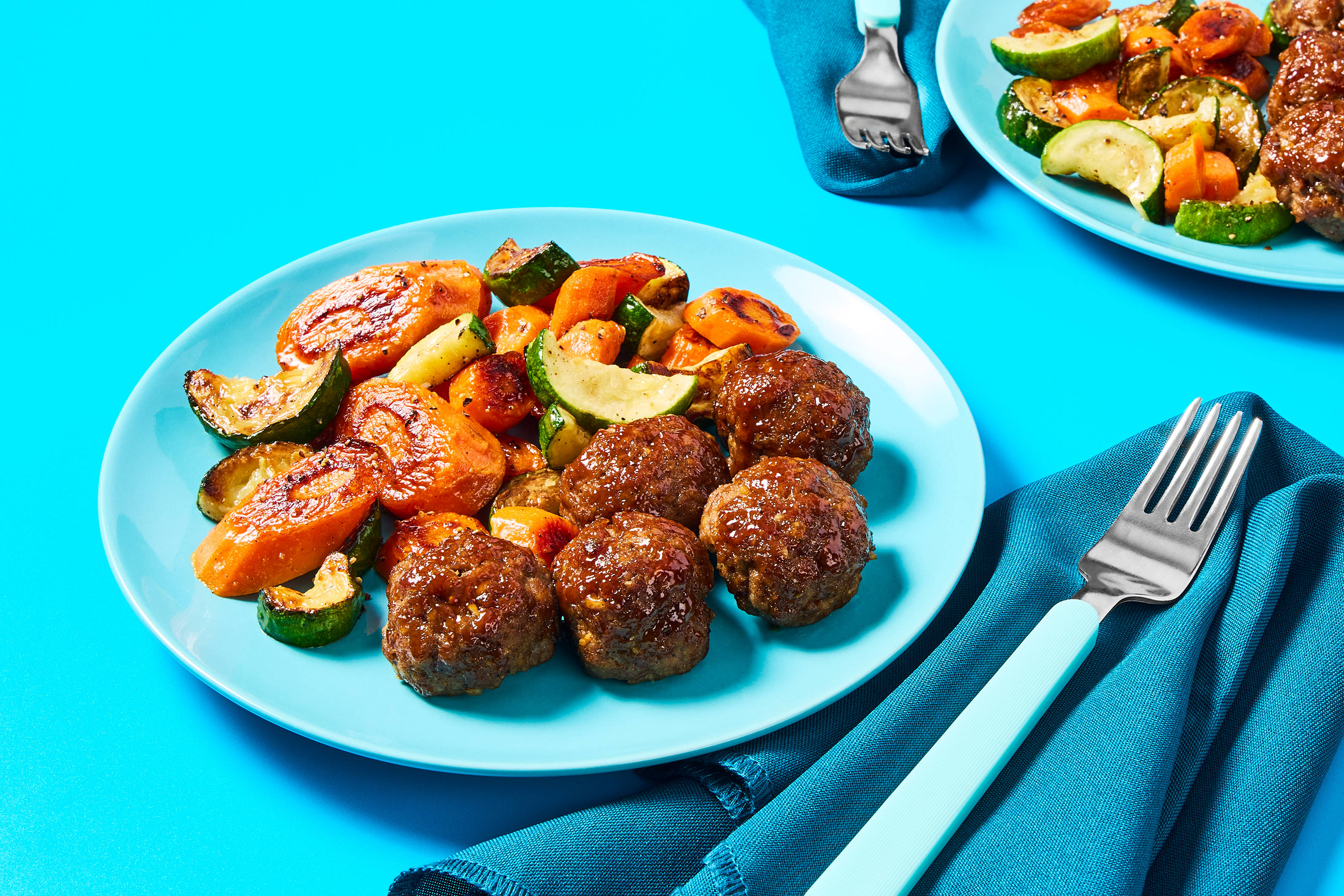 Sweet Soy–Glazed Meatballs