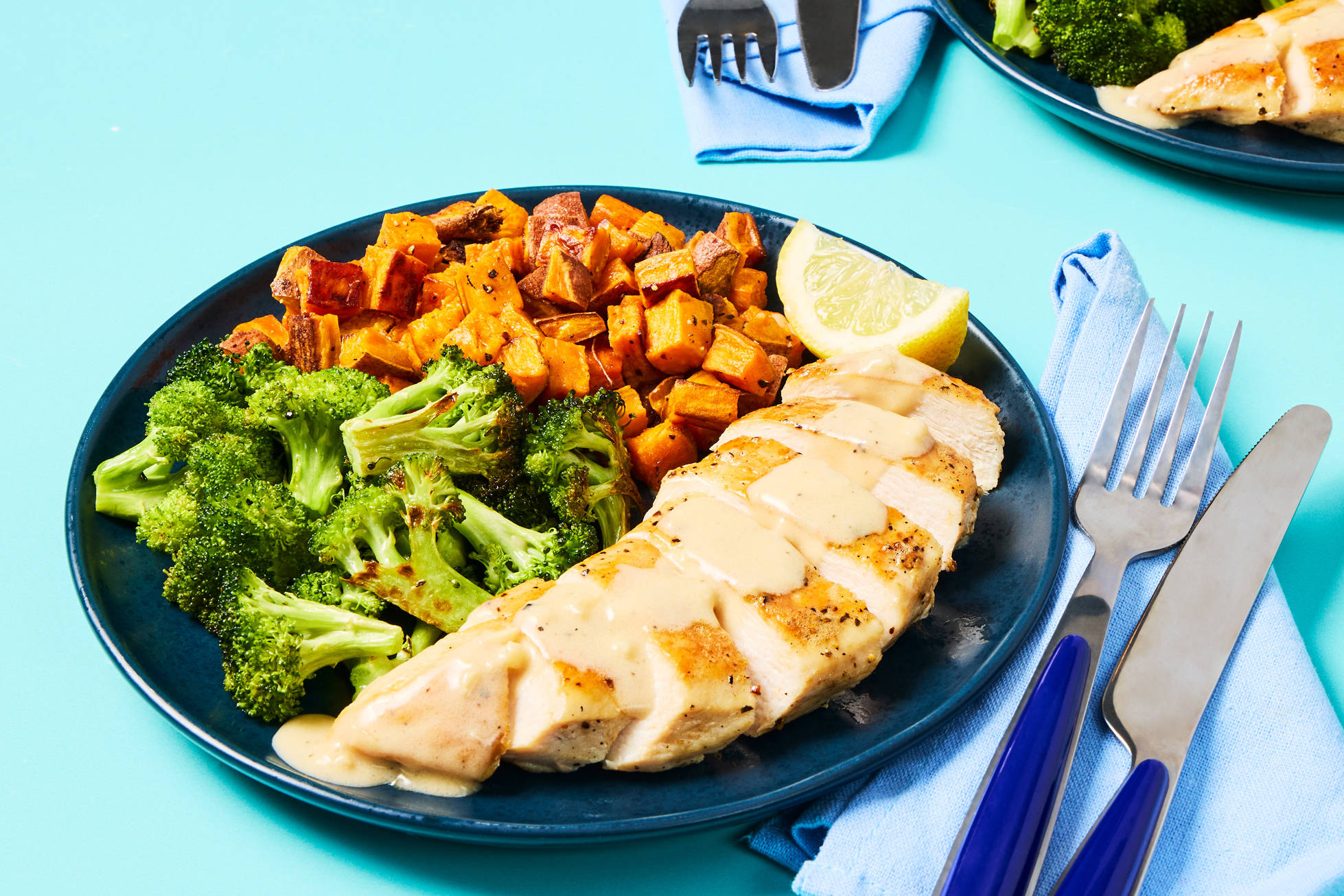 Creamy Lemon Garlic Chicken