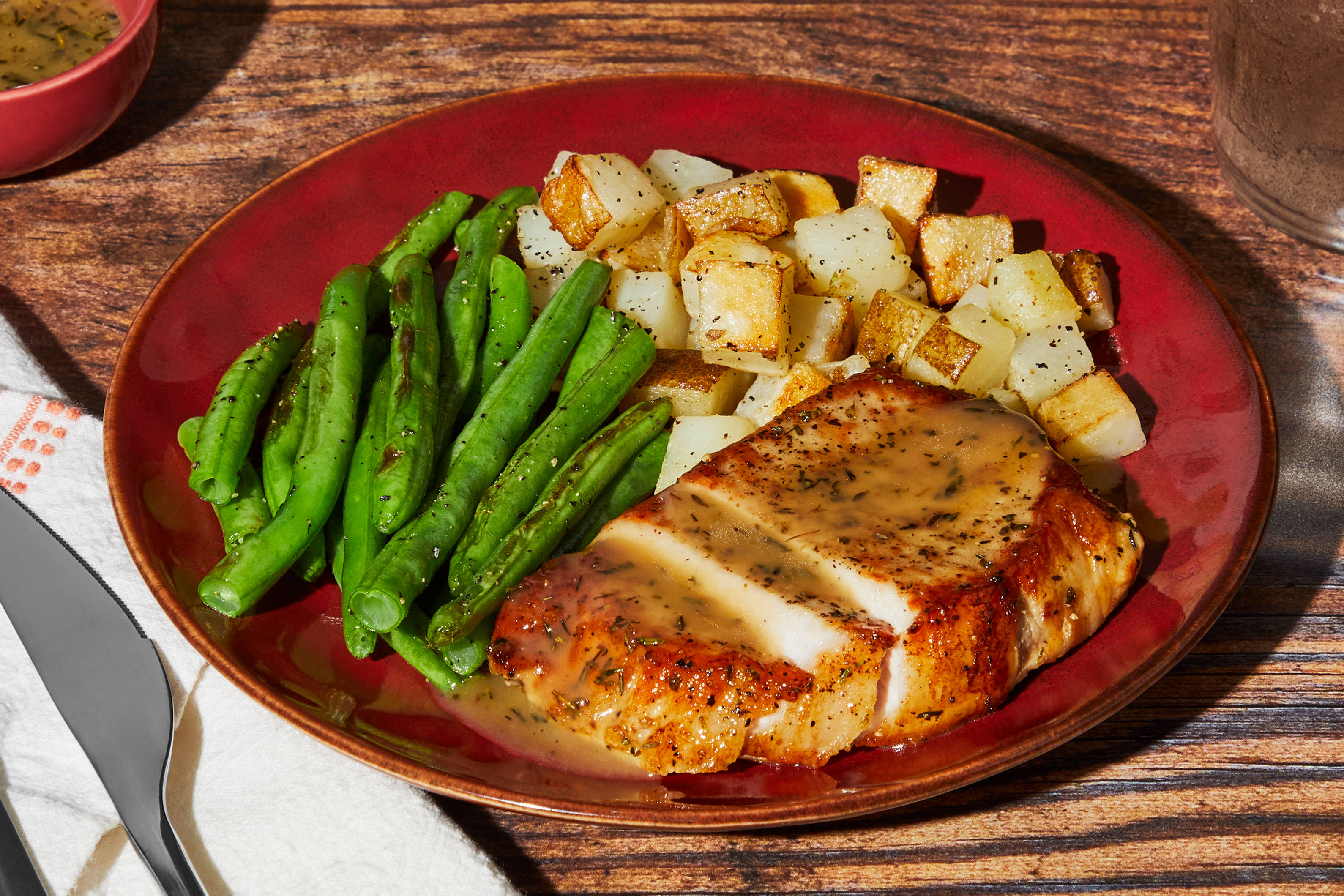 Fig-Glazed Pork Chops