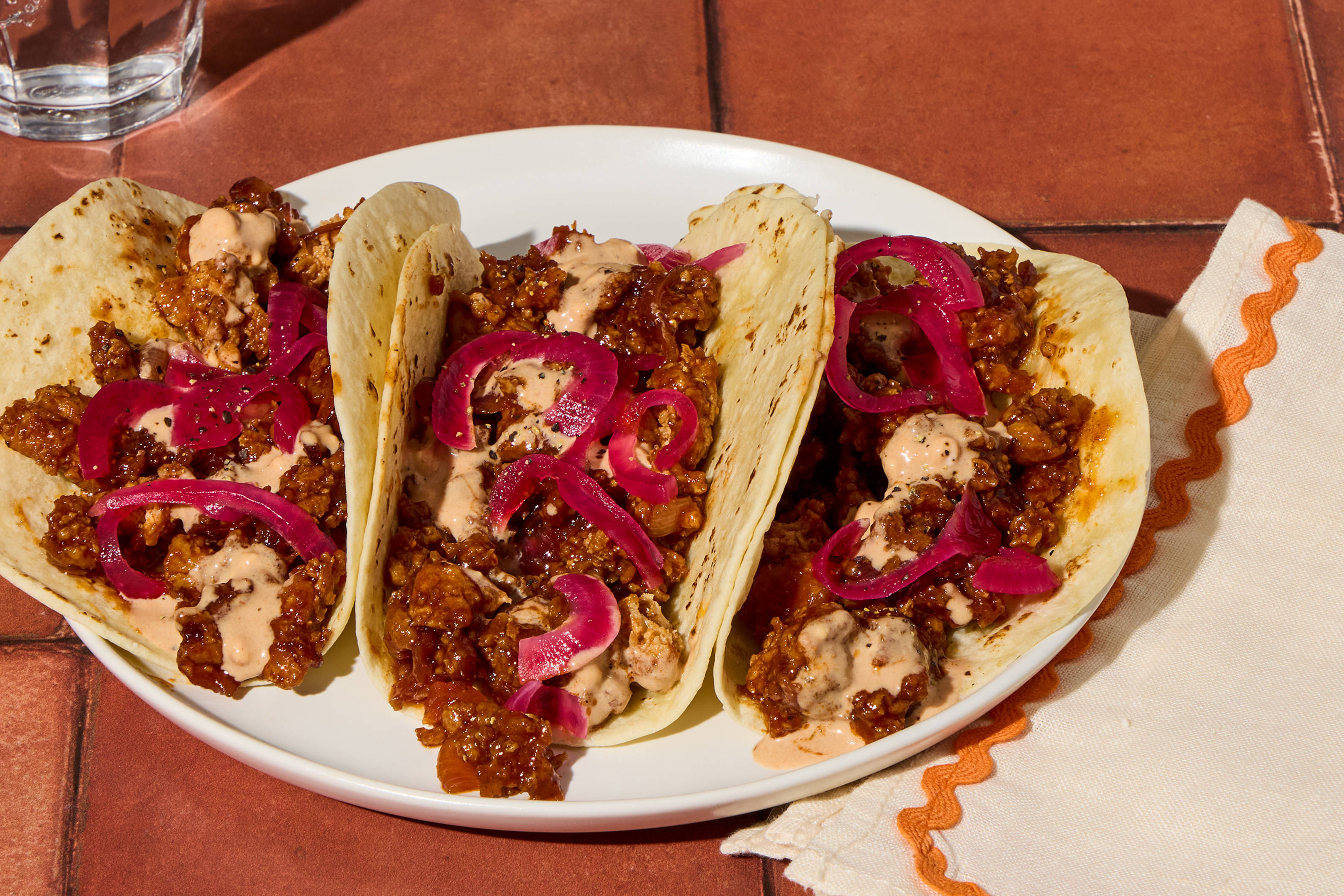 Quick BBQ Chicken Tacos