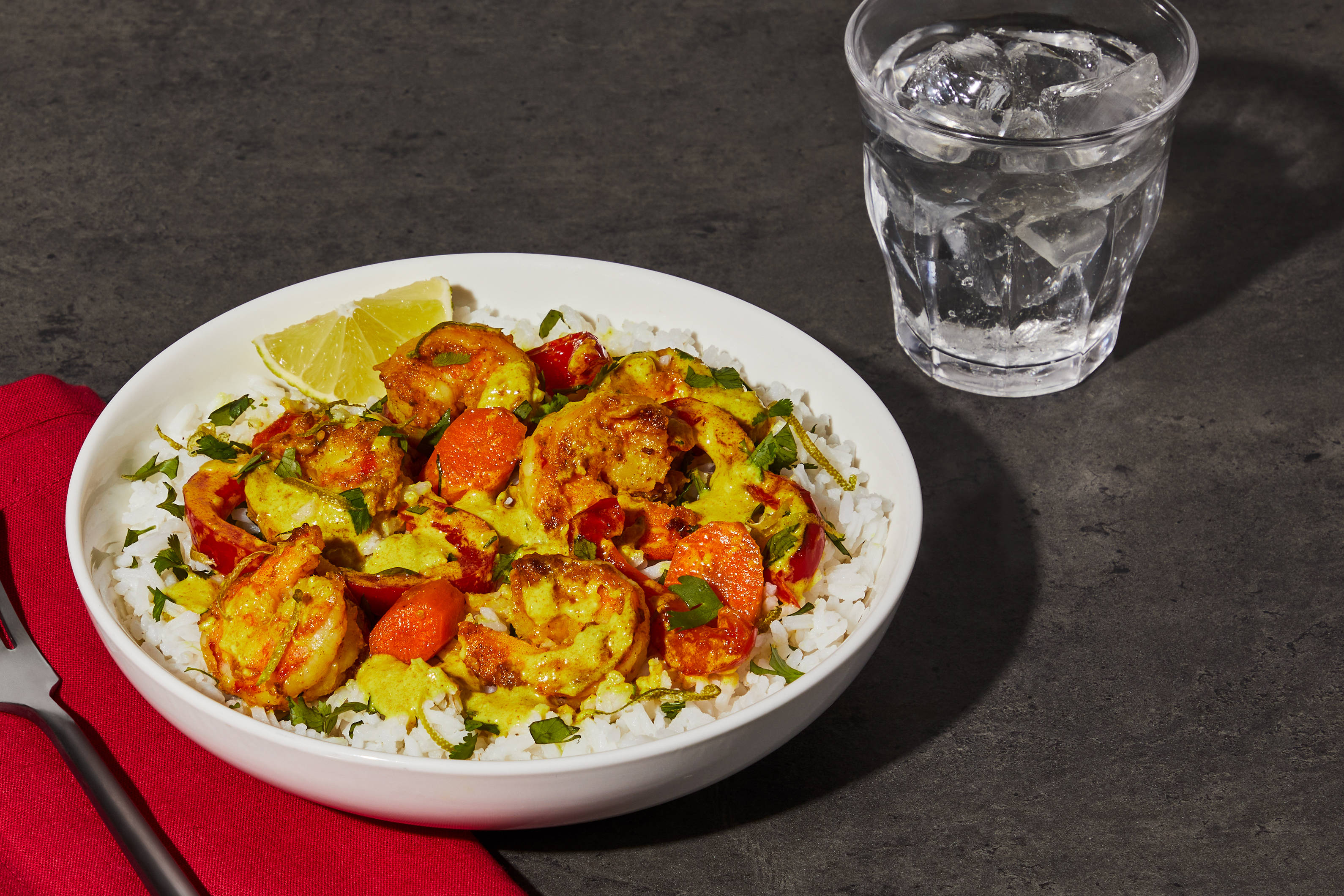 Coconut Curry 2x Shrimp Bowls
