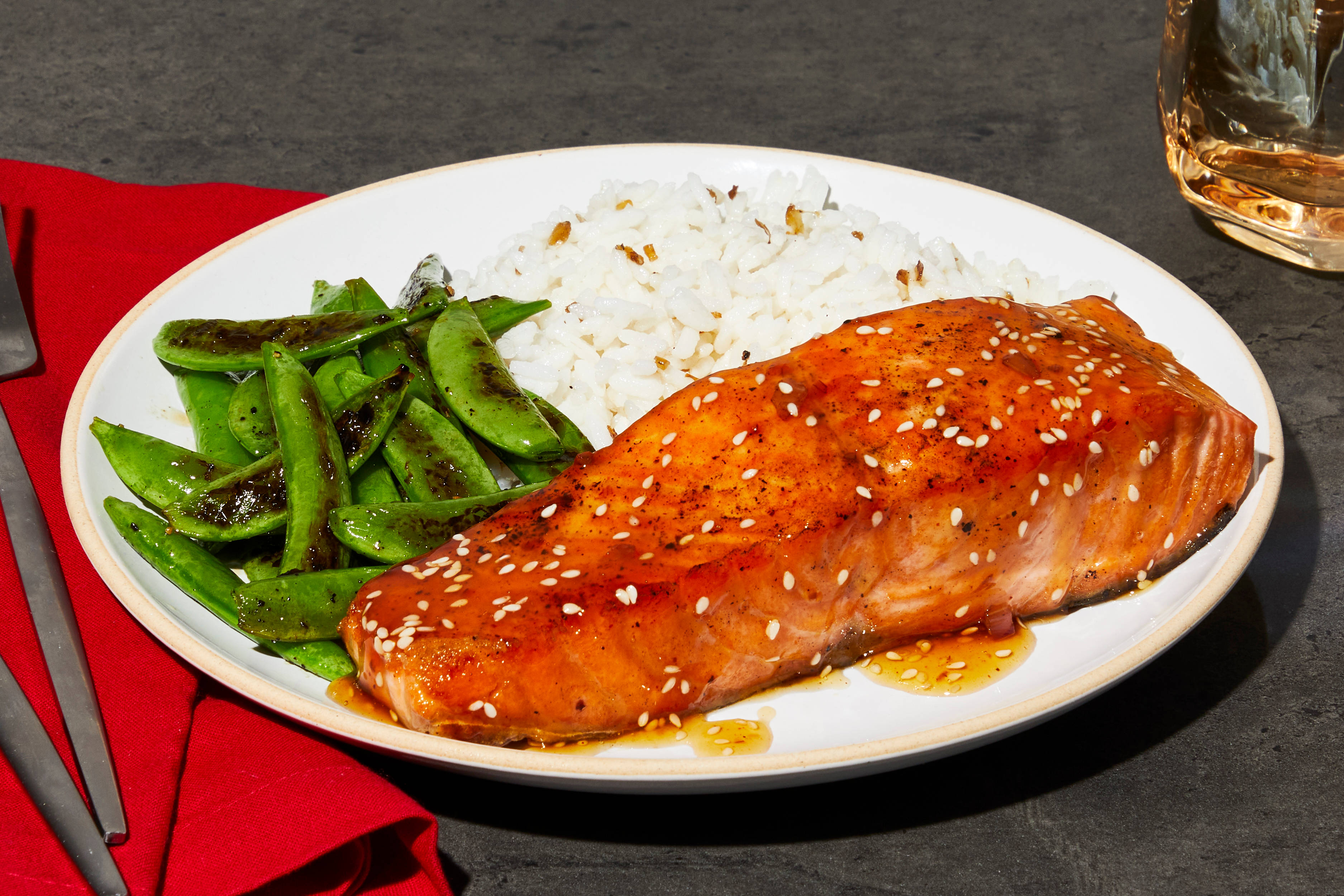 Orange Sesame-Glazed 2x Salmon