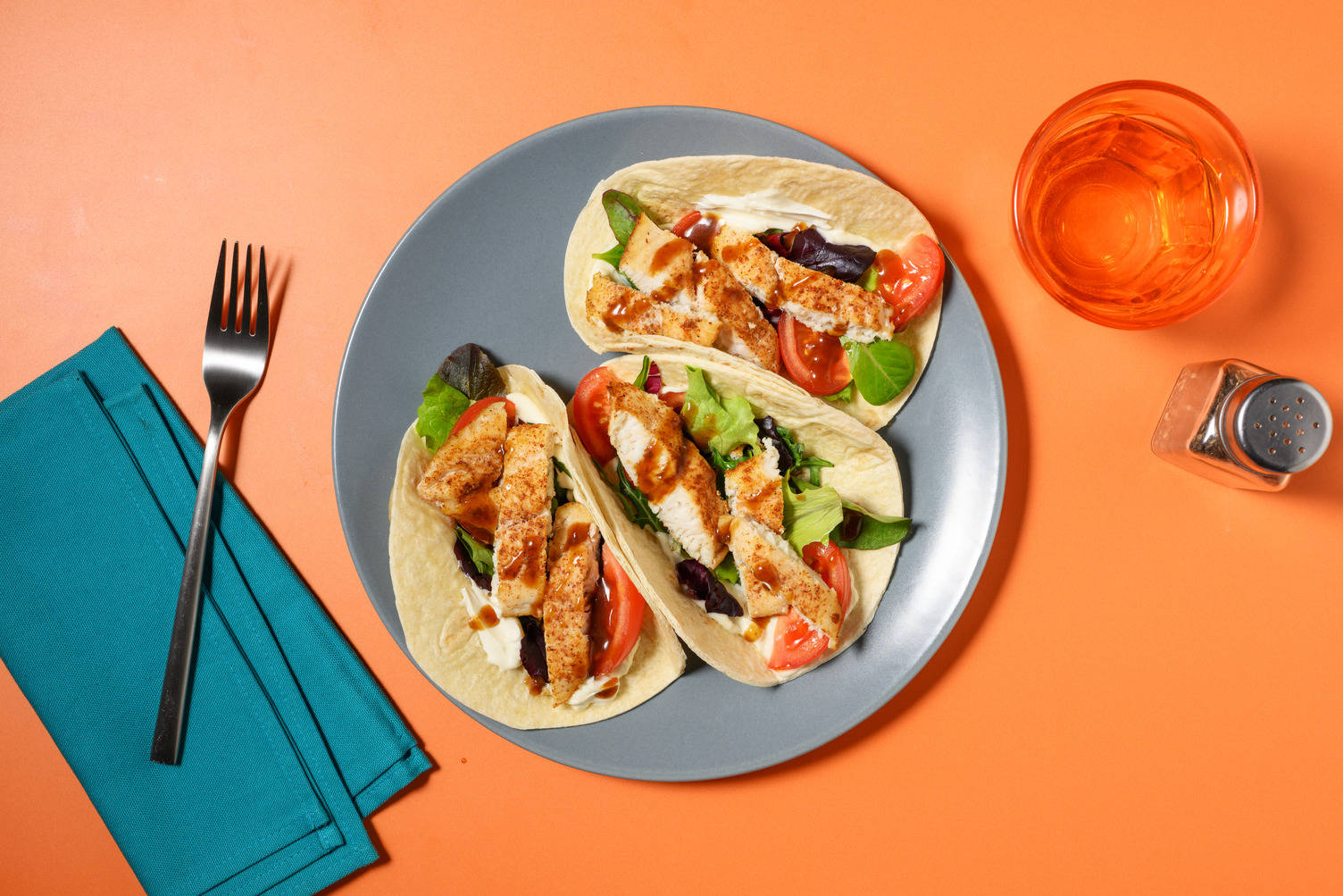 BBQ Chicken-Lover Tacos