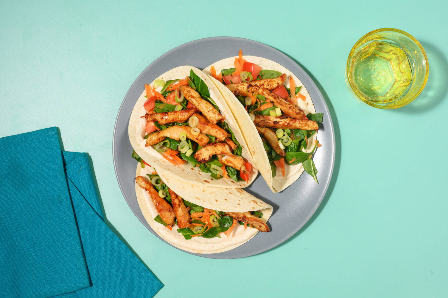 Double Sweet Tex-Mex Chicken Tacos