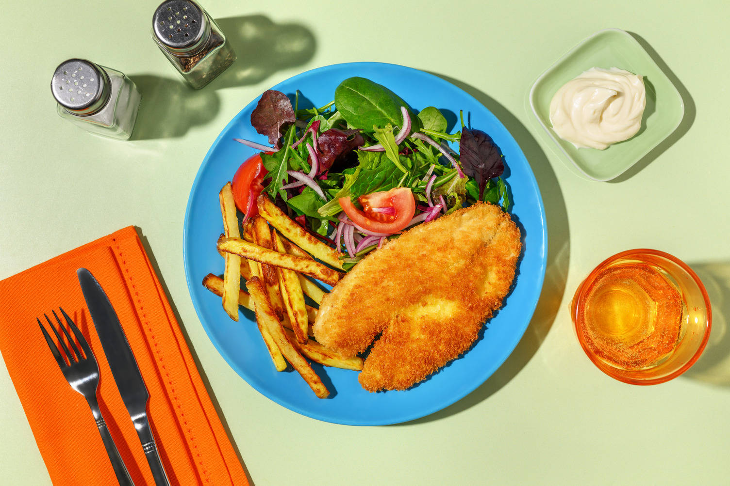 Classic Crumbed Fish & Chicken Salt Chips