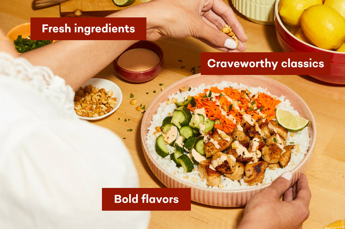 98% say EveryPlate meals are delicious