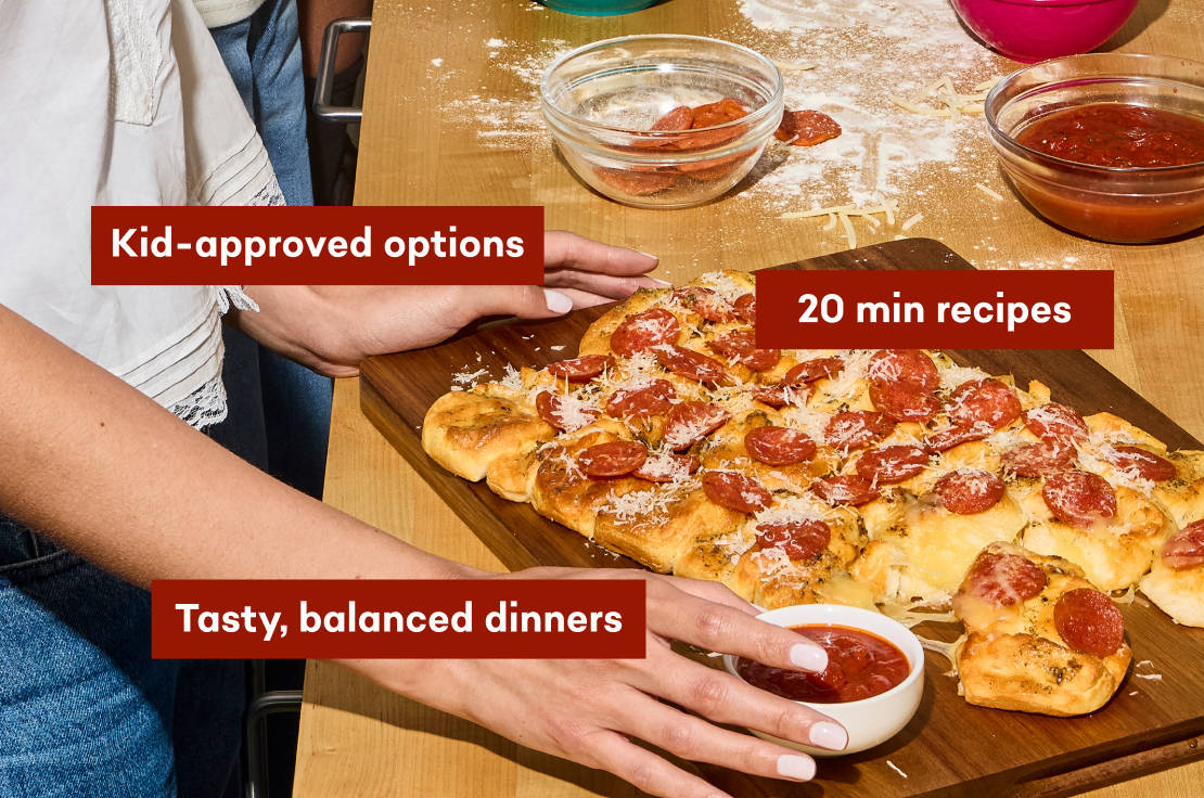 94% of families say EveryPlate reduces mealtime conflict